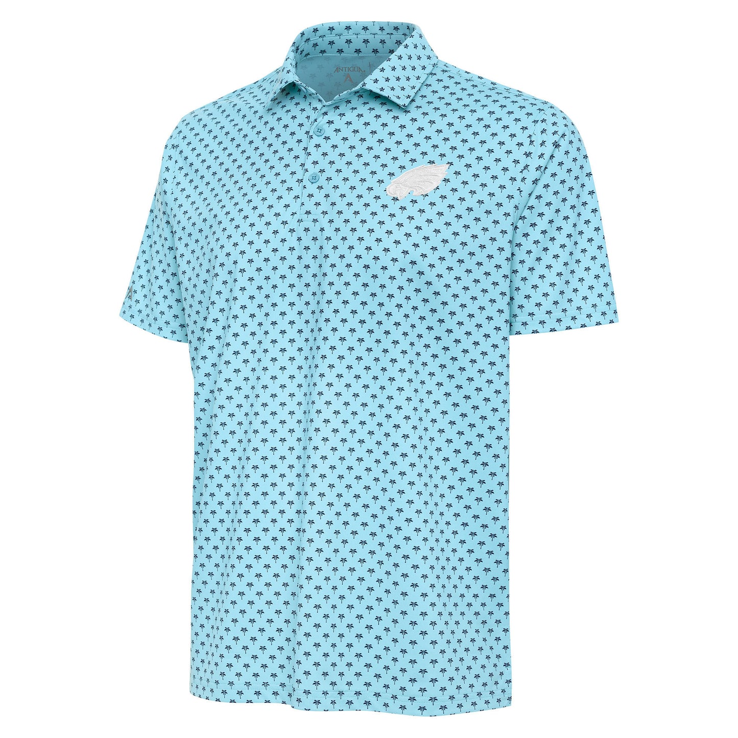 Men's Antigua Powder Blue Philadelphia Eagles Kona Polo