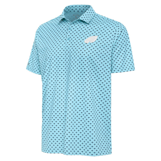 Men's Antigua Powder Blue Philadelphia Eagles Kona Polo