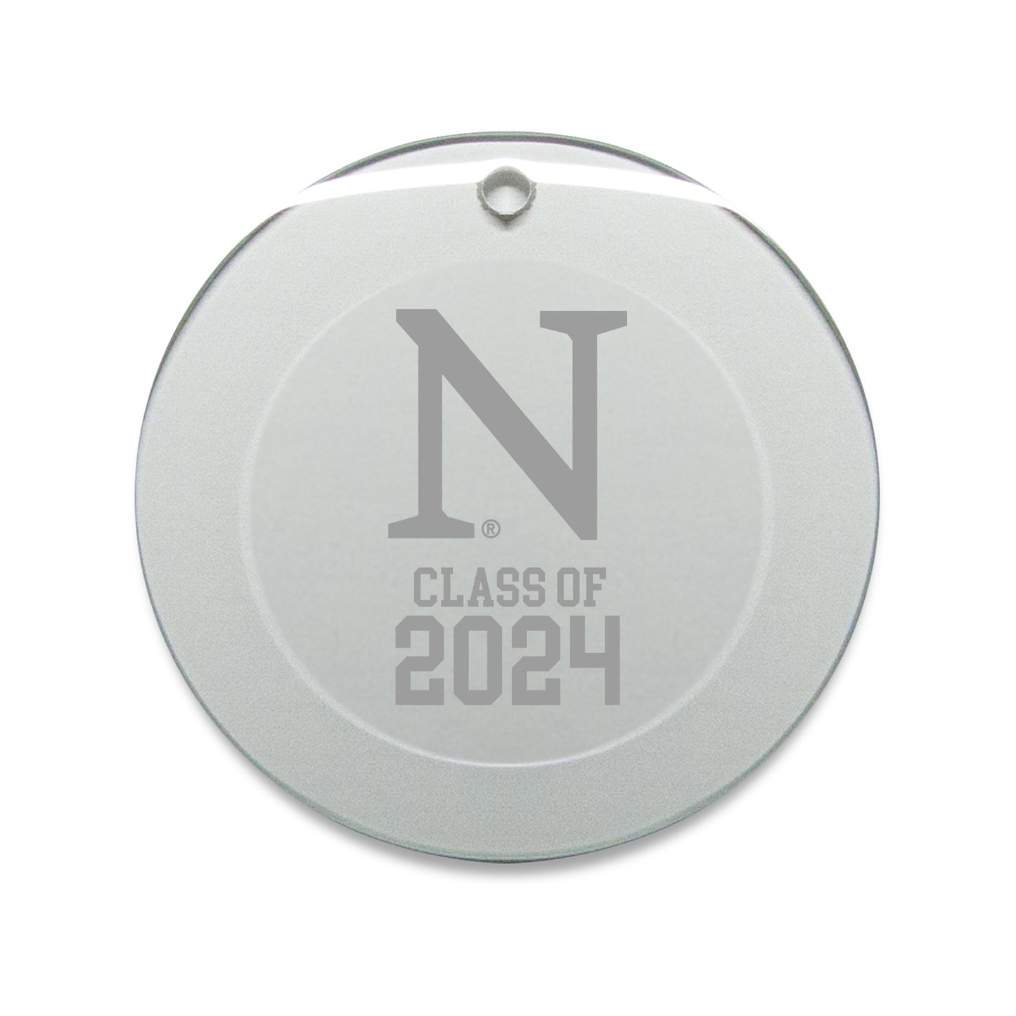 Northwestern Wildcats Class of 2024 3'' x 3'' Circle Ornament