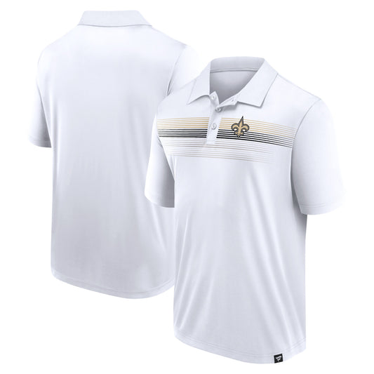 Men's Fanatics White New Orleans Saints Big & Tall Sublimated Polo