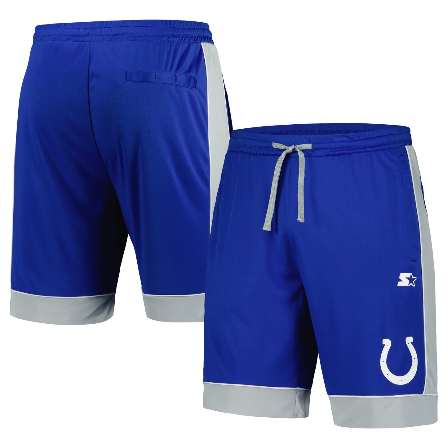 Men's Starter Royal/Gray Indianapolis Colts Fan Favorite Fashion Shorts