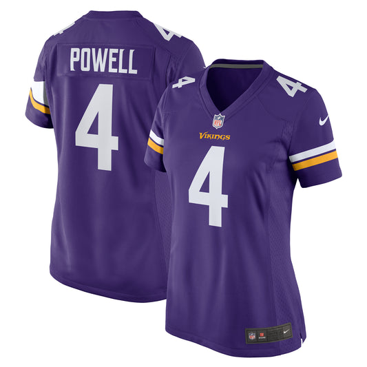 Women's Nike Brandon Powell  Purple Minnesota Vikings  Game Jersey