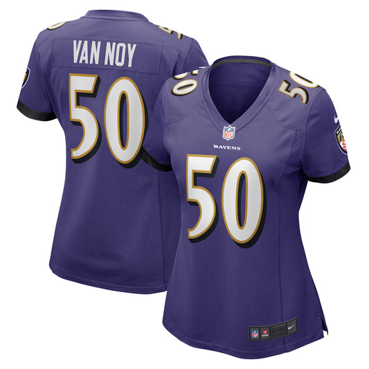 Women's Nike Kyle Van Noy  Purple Baltimore Ravens  Game Jersey
