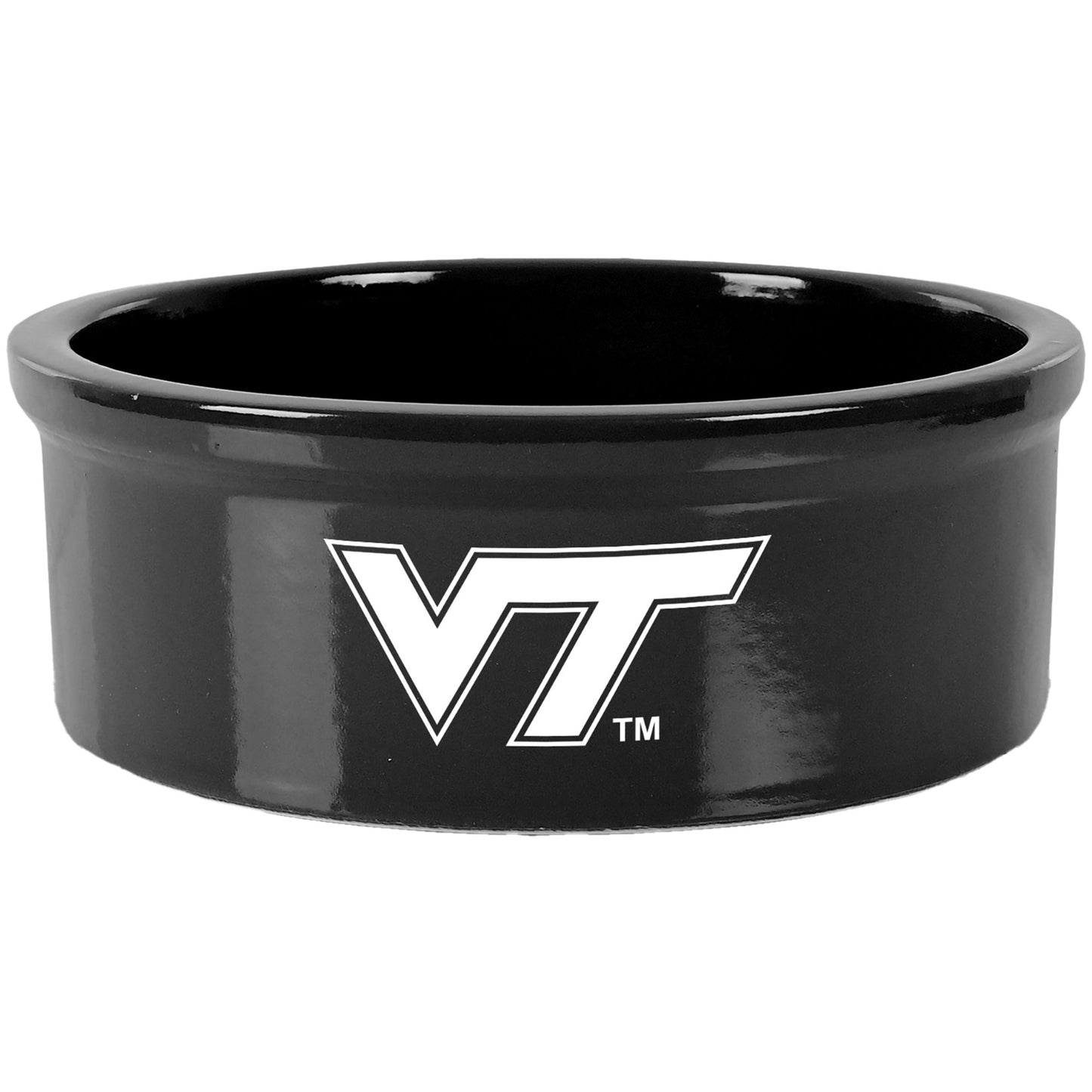 Black Virginia Tech Hokies 7" Pet Bowl