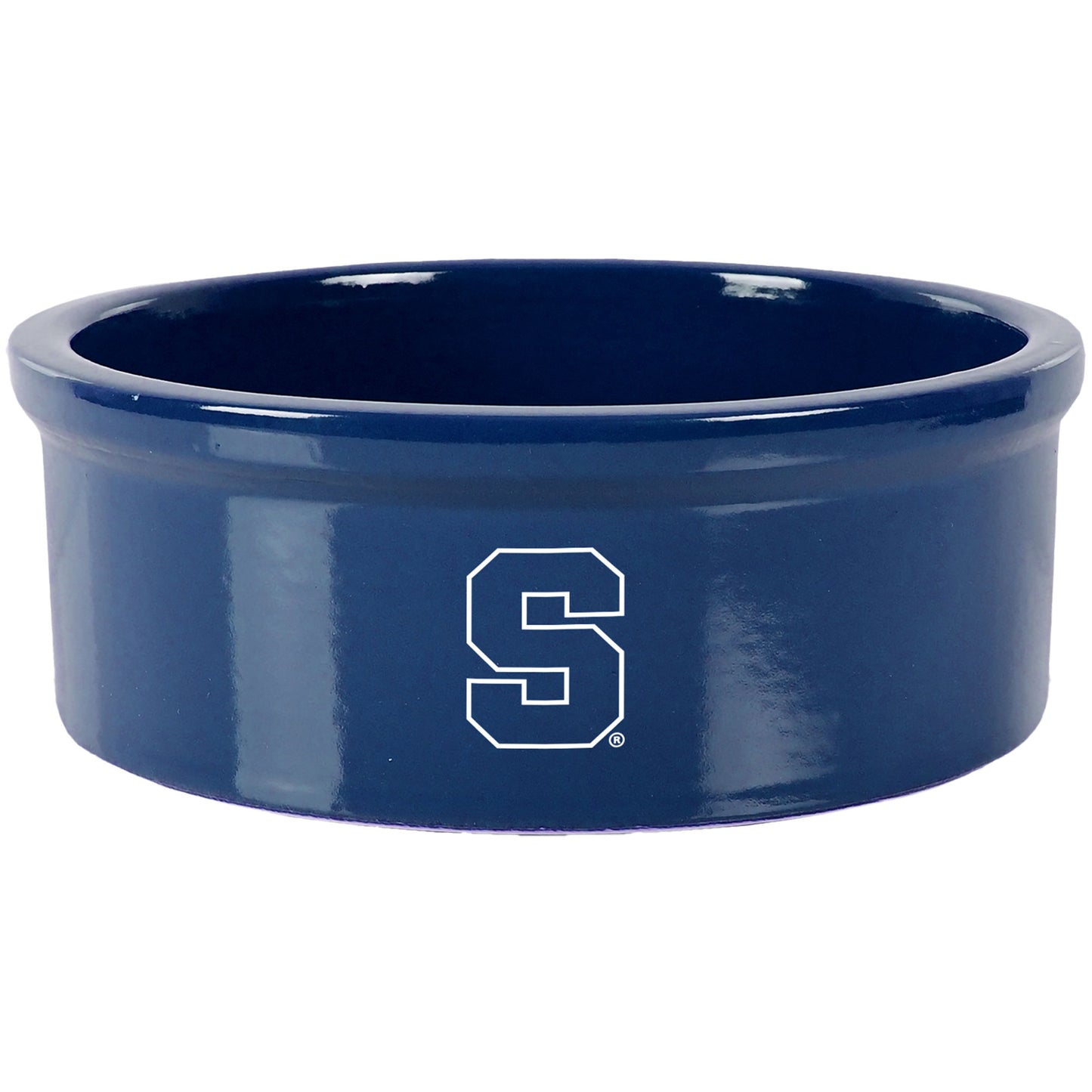 Navy Syracuse Orange 7" Pet Bowl