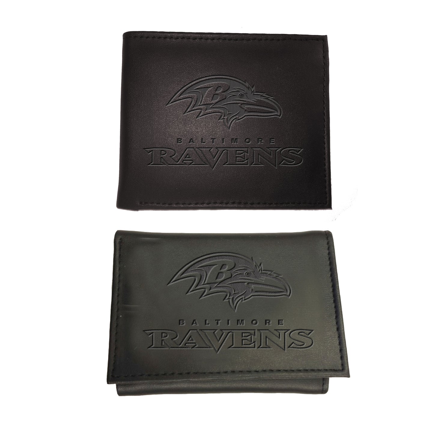 Baltimore Ravens Bifold & Trifold Wallet Two-Piece Set