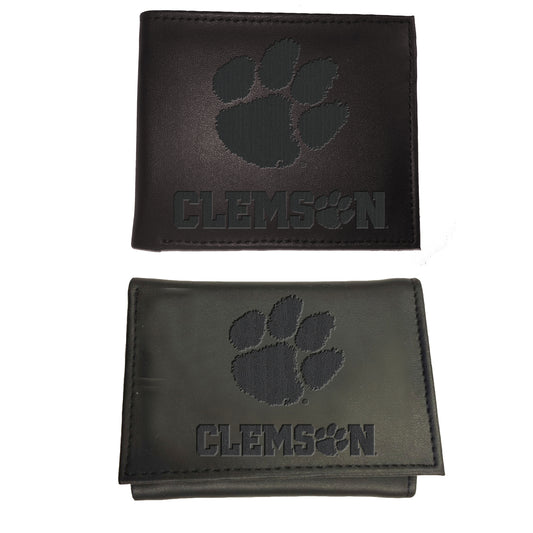 Clemson Tigers Bifold & Trifold Wallet Two-Piece Set