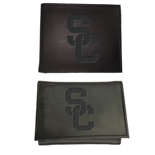 USC Trojans Bifold & Trifold Wallet Two-Piece Set