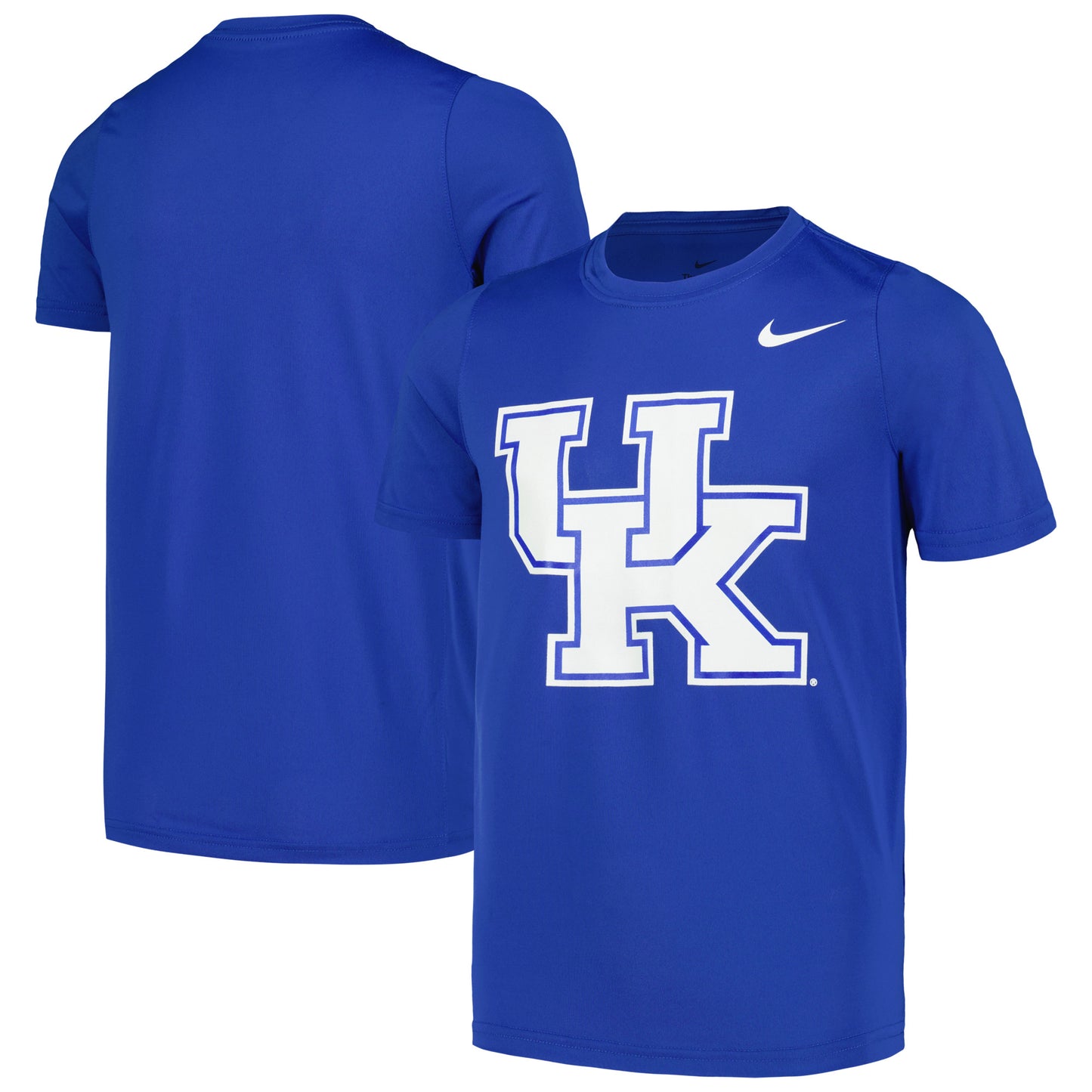 Youth Nike Kentucky Wildcats Royal Logo Legend Performance T-Shirt