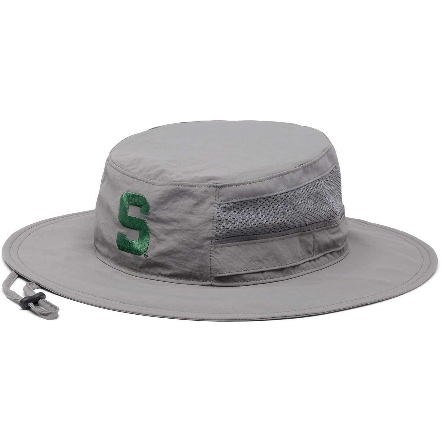 Unisex Columbia Gray Michigan State Spartans Bora Bora Booney II Omni-Shade Hat