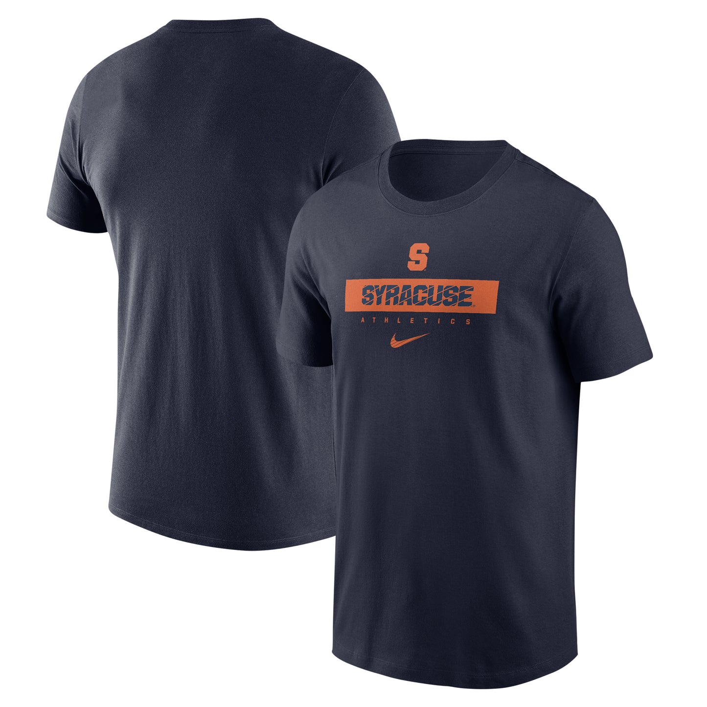 Men's Nike Navy Syracuse Orange 2024 Sideline Performance T-Shirt