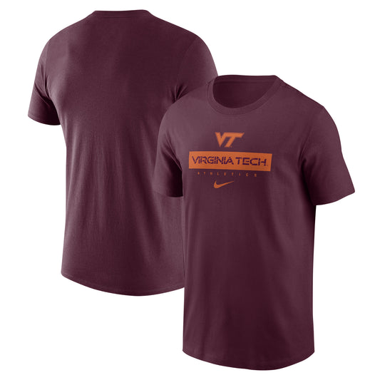 Men's Nike Maroon Virginia Tech Hokies 2024 Sideline Performance T-Shirt