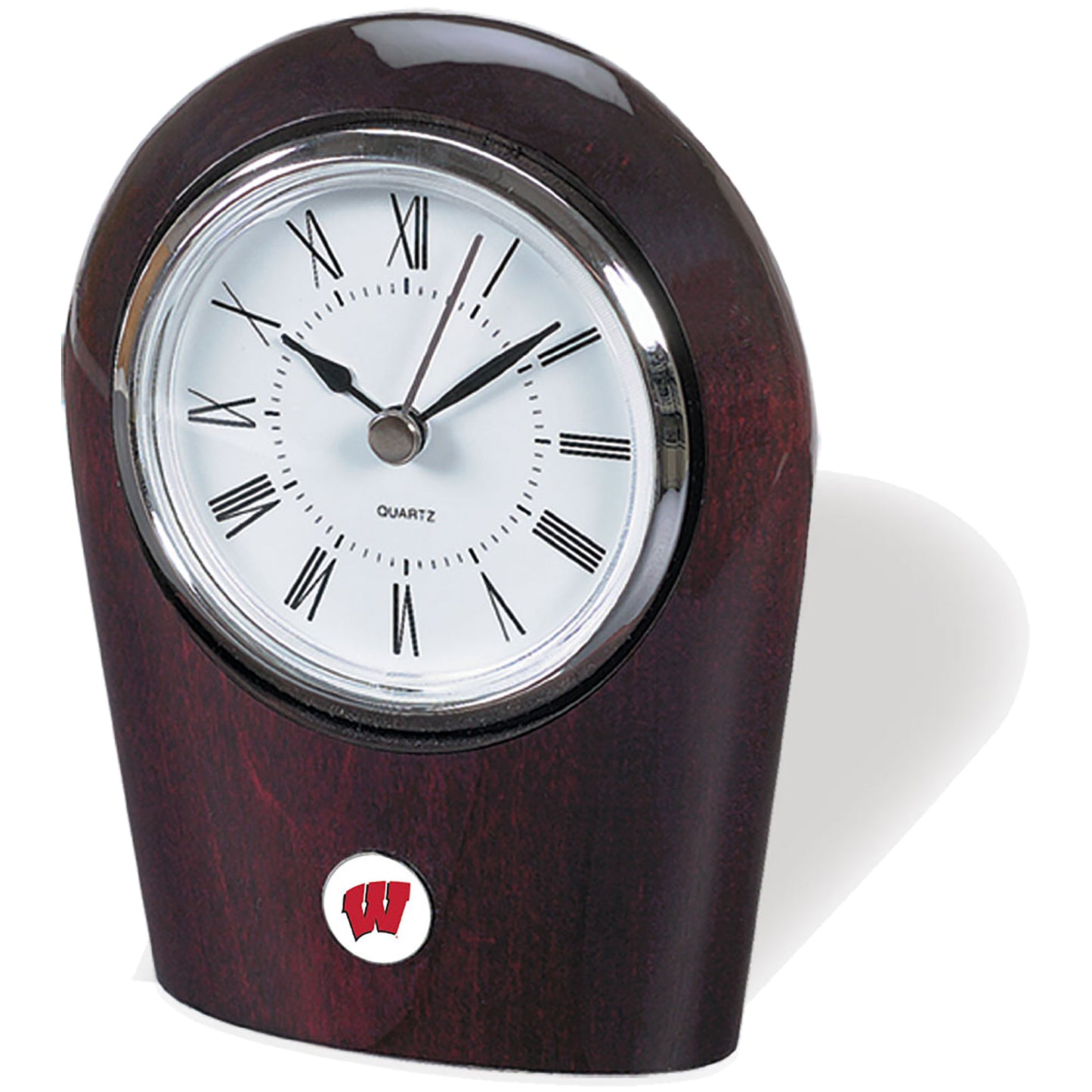 Wisconsin Badgers Palm Clock