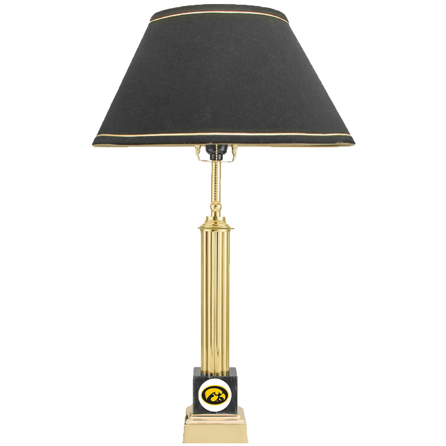 Gold Iowa Hawkeyes Alumni Lamp