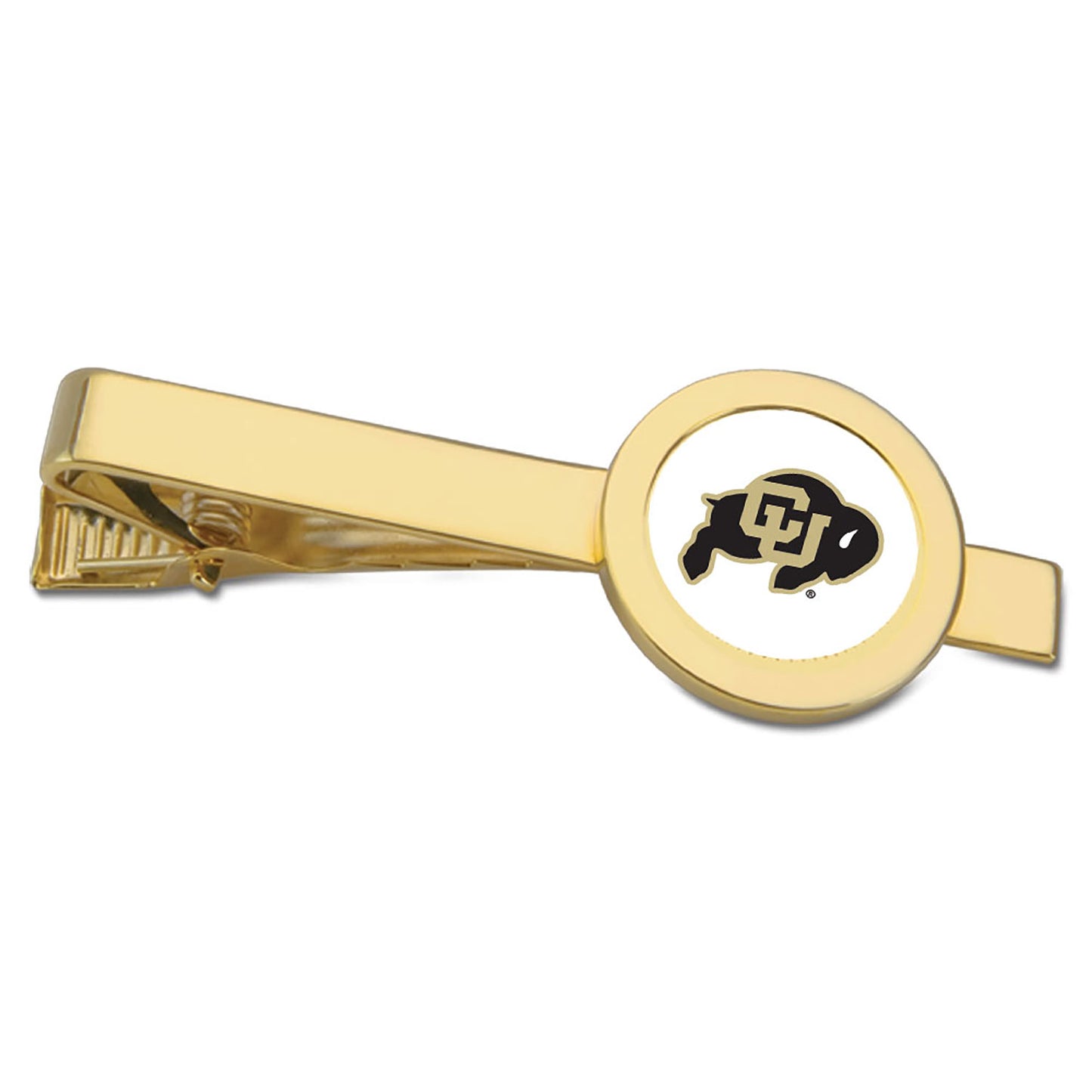 Gold Colorado Buffaloes Tie Bar