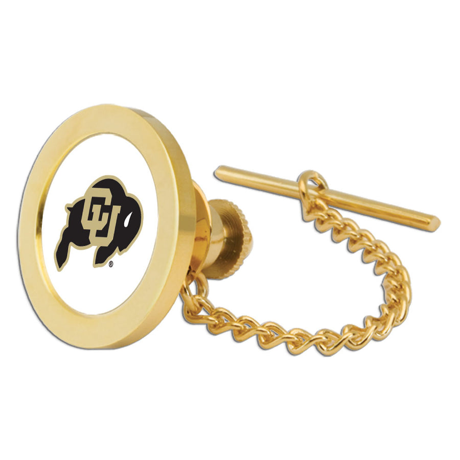 Gold Colorado Buffaloes Tie Tack/Lapel Pin