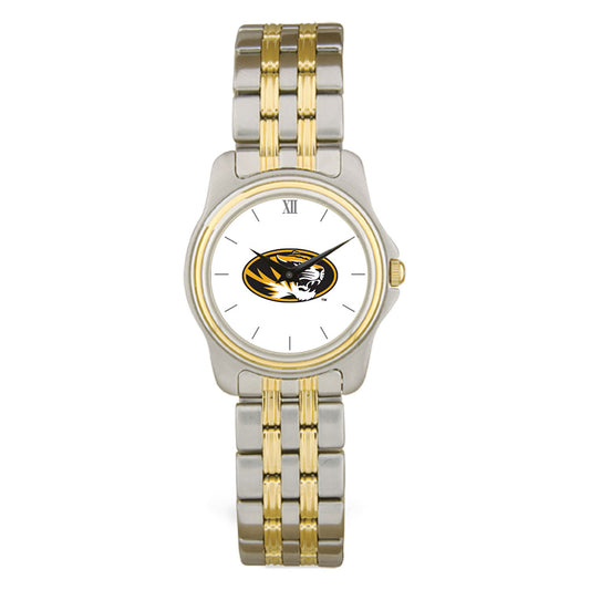 Women's Silver/Gold Missouri Tigers Two-Tone Wristwatch