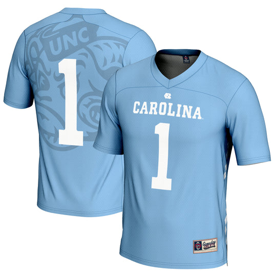 Men's GameDay Greats #1 Carolina Blue North Carolina Tar Heels Lightweight Men's Lacrosse Jersey