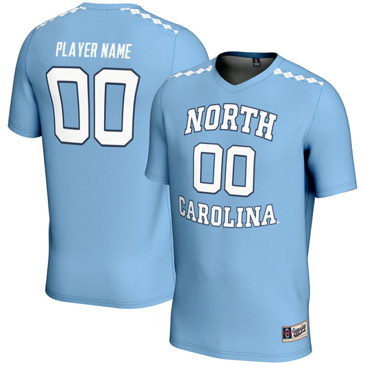 Youth GameDay Greats  Carolina Blue North Carolina Tar Heels NIL Pick-A-Player Women's Lacrosse Lightweight Jersey