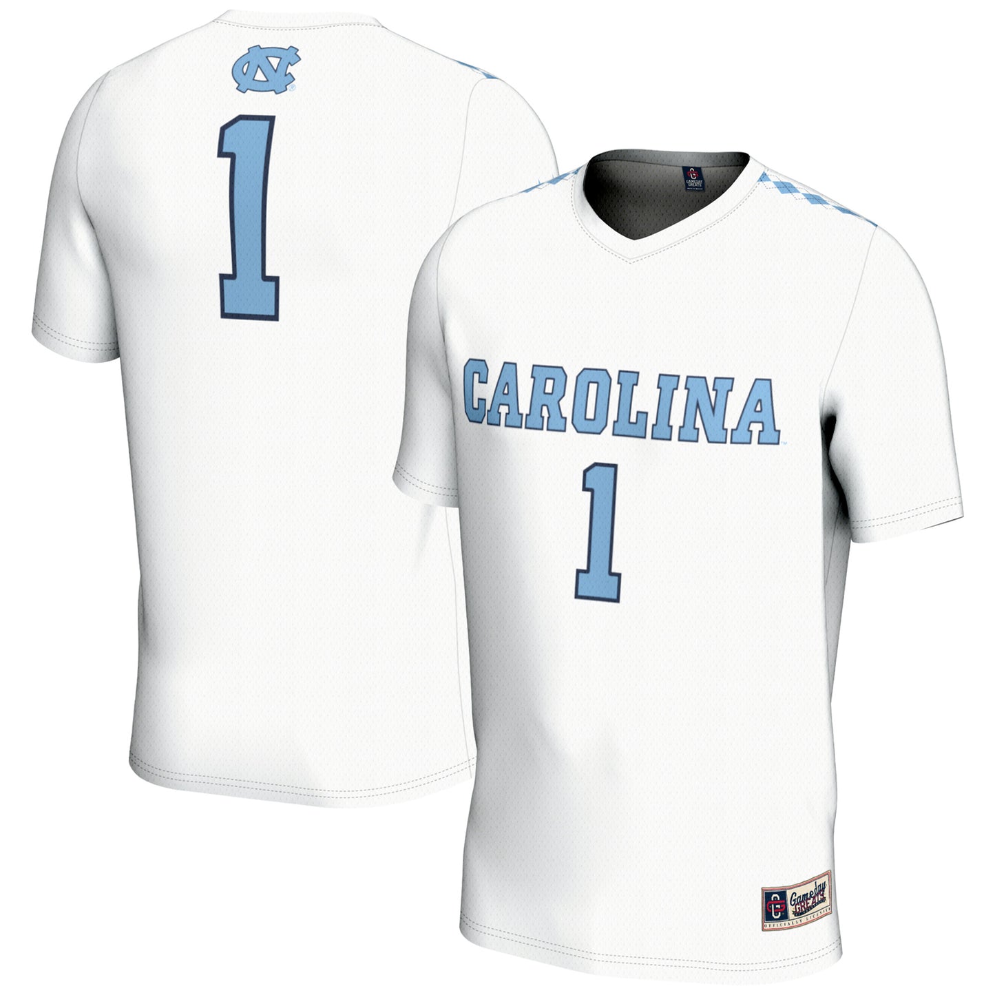 Youth GameDay Greats #1 White North Carolina Tar Heels Lightweight Women's Lacrosse Jersey