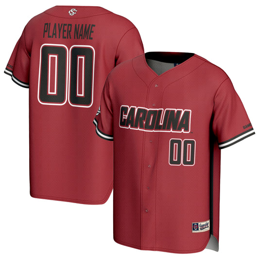 Unisex GameDay Greats Garnet South Carolina Gamecocks NIL Pick-A-Player Baseball Lightweight Jersey