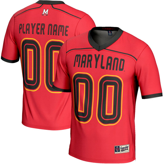 Men's GameDay Greats  Red Maryland Terrapins NIL Pick-A-Player Lightweight Lacrosse Jersey