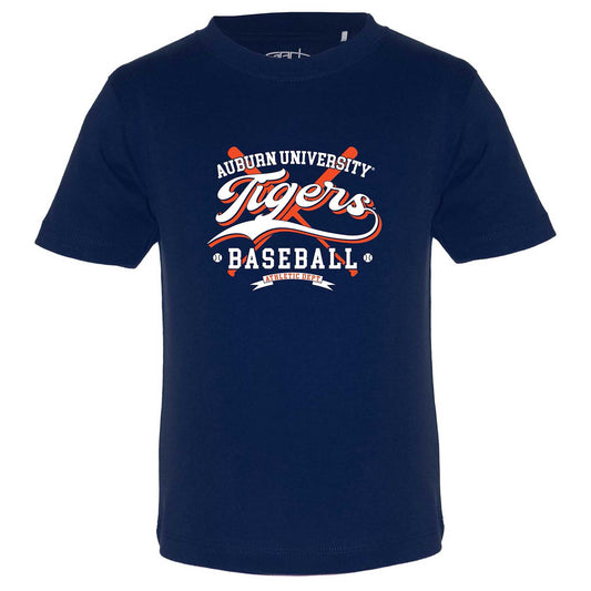 Toddler Garb Navy Auburn Tigers Toni Baseball T-Shirt