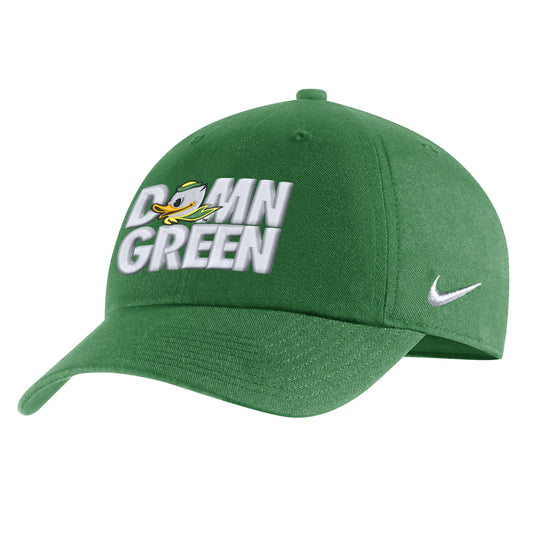 Men's Nike Green Oregon Ducks Grass Is Green Heritage 86 Adjustable Hat