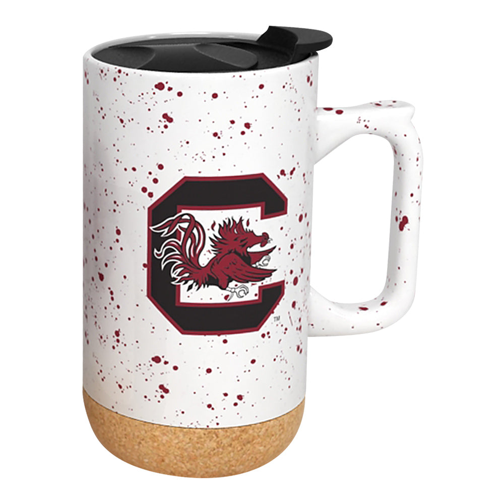 South Carolina Gamecocks 18oz. Speckle Cork Mug