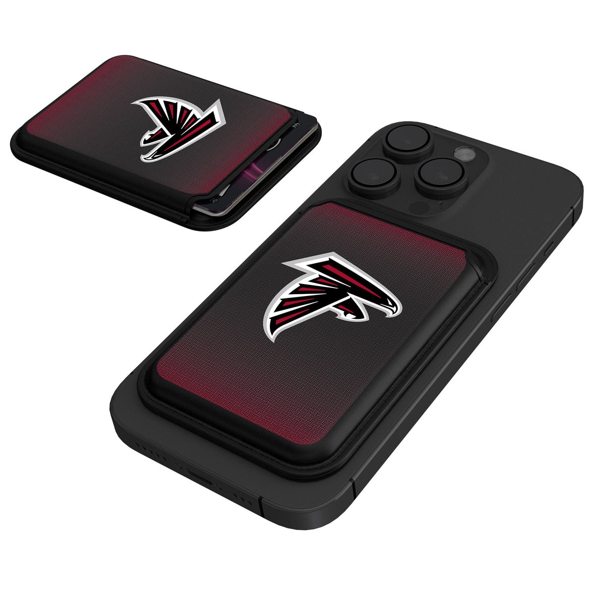 Keyscaper Atlanta Falcons Magnetic Credit Card Wallet