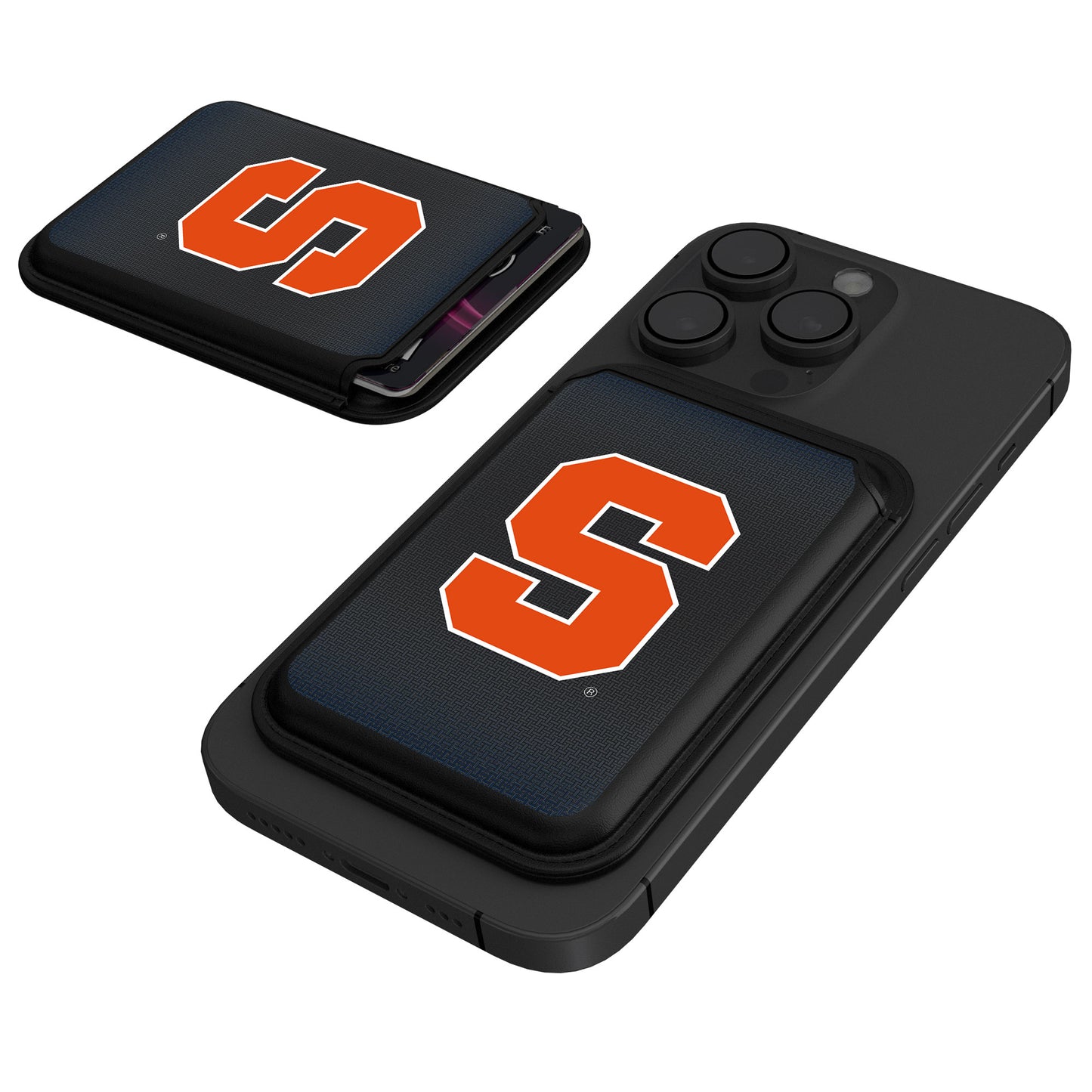 Keyscaper Syracuse Orange Magnetic Credit Card Wallet