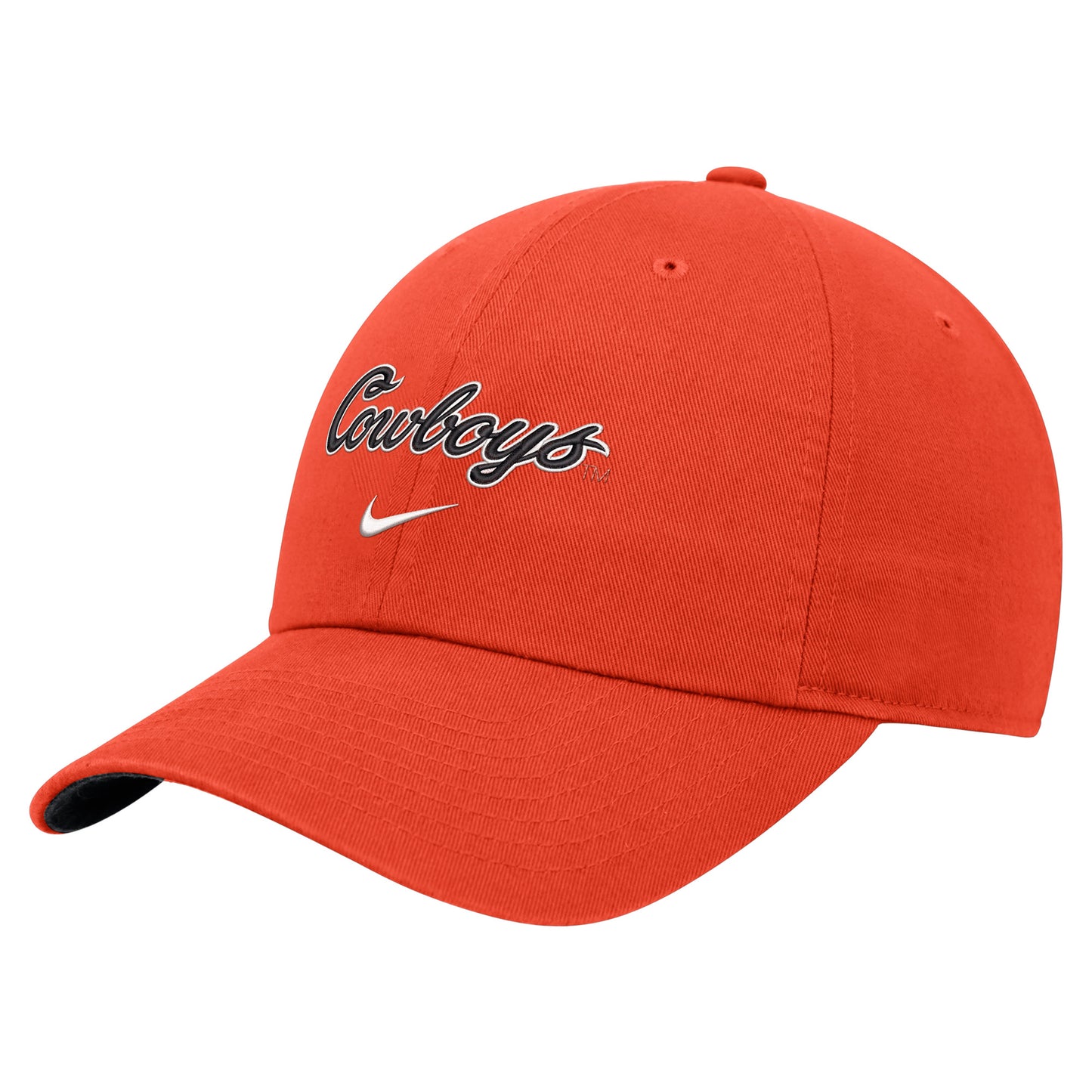 Men's Nike Orange Oklahoma State Cowboys 2024 Sideline Club Adjustable Hat