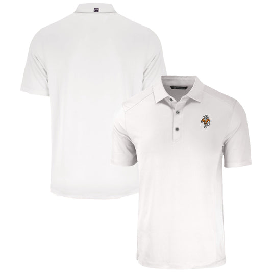 Men's Cutter & Buck  White Tennessee Volunteers Vault Forge Eco Stretch Recycled Polo