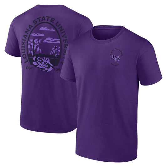 Men's Purple LSU Tigers Regional Outdoors T-Shirt