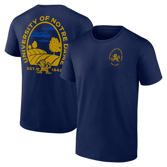 Men's Navy Notre Dame Fighting Irish Regional Outdoors T-Shirt