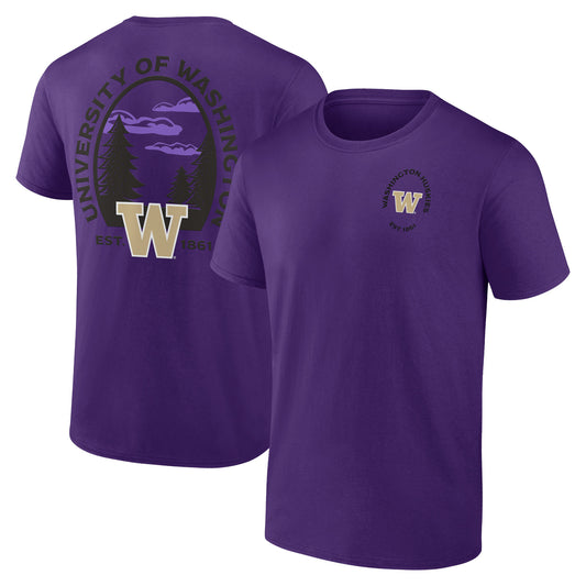 Men's Purple Washington Huskies Regional Outdoors T-Shirt