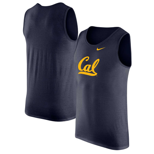 Men's Nike Navy Cal Bears Tank Top