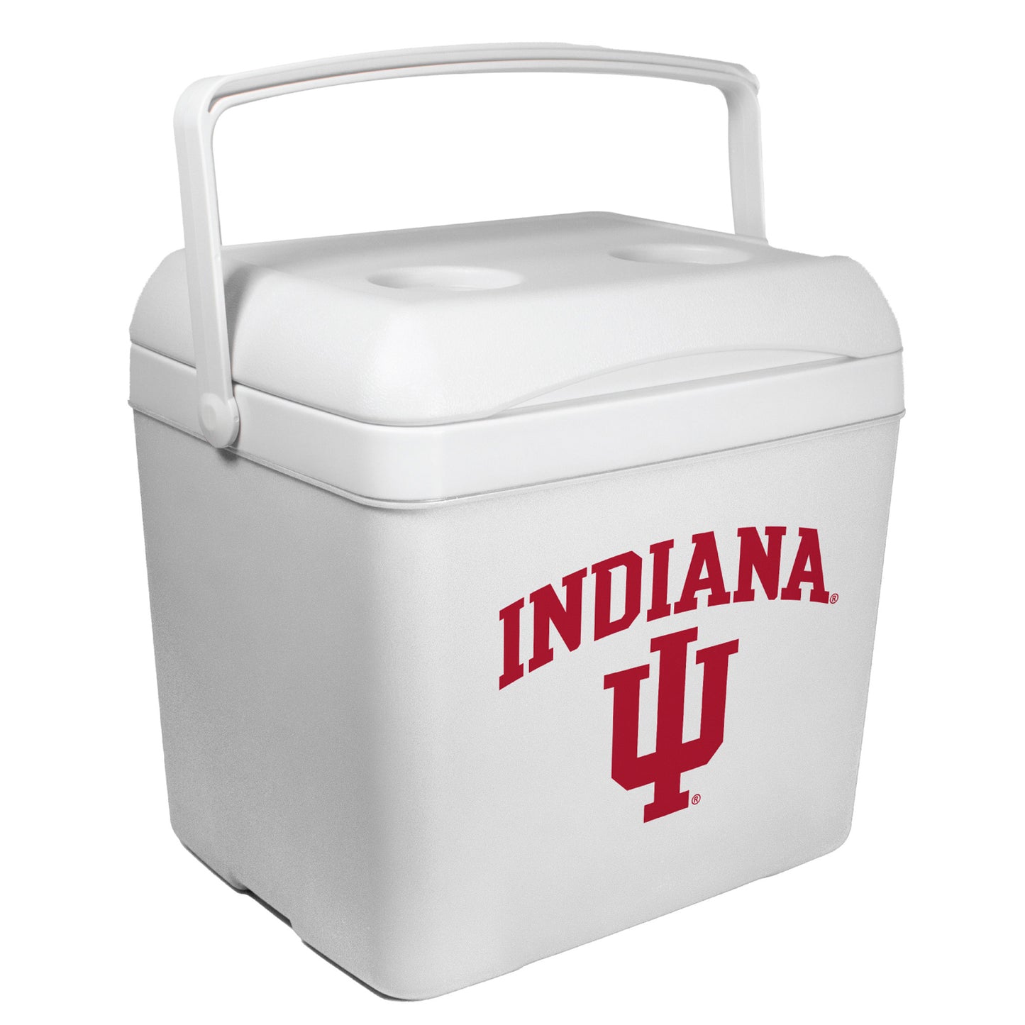 White Indiana Hoosiers 24-Can Tailgate Cooler