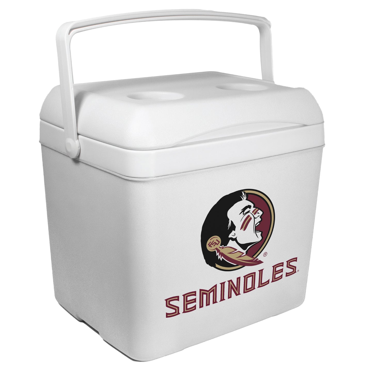 White Florida State Seminoles 24-Can Tailgate Cooler
