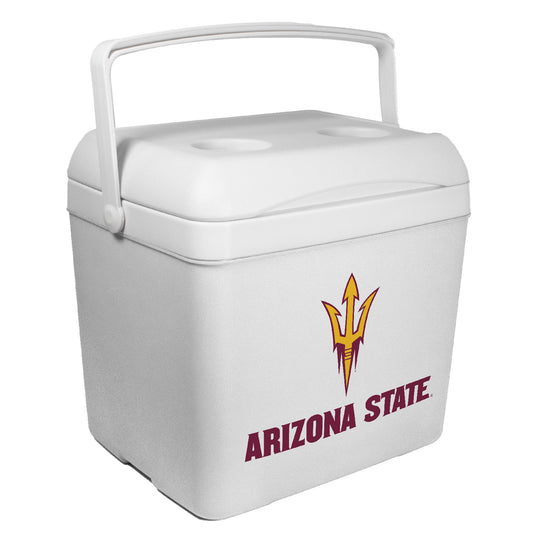 White Arizona State Sun Devils 24-Can Tailgate Cooler