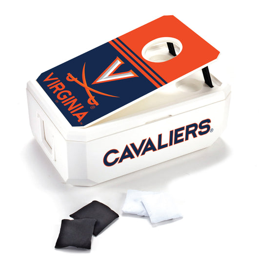 Virginia Cavaliers 40-Can Cornhole Cooler