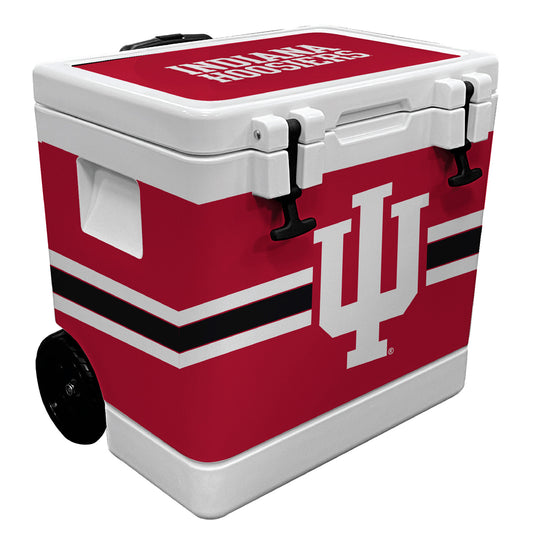 Indiana Hoosiers 42-Can Rotomolded Wheeled Cooler