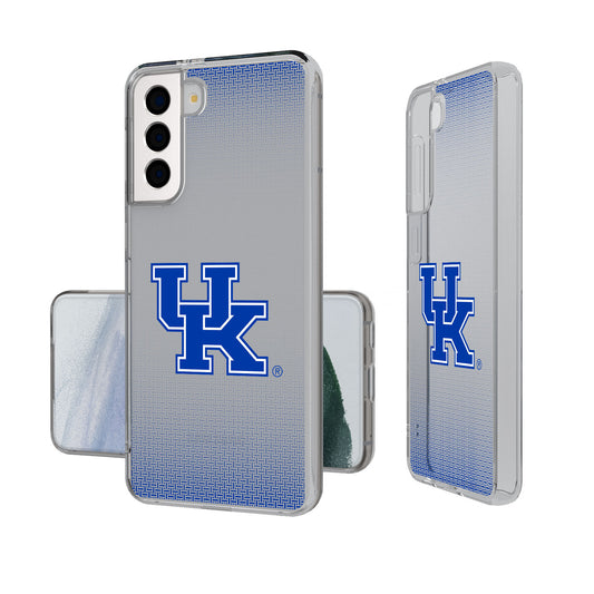 Kentucky Wildcats Linen Logo Galaxy Clear Case