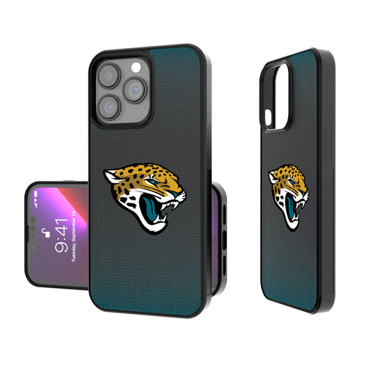 Jacksonville Jaguars Linen Logo iPhone Bump Case