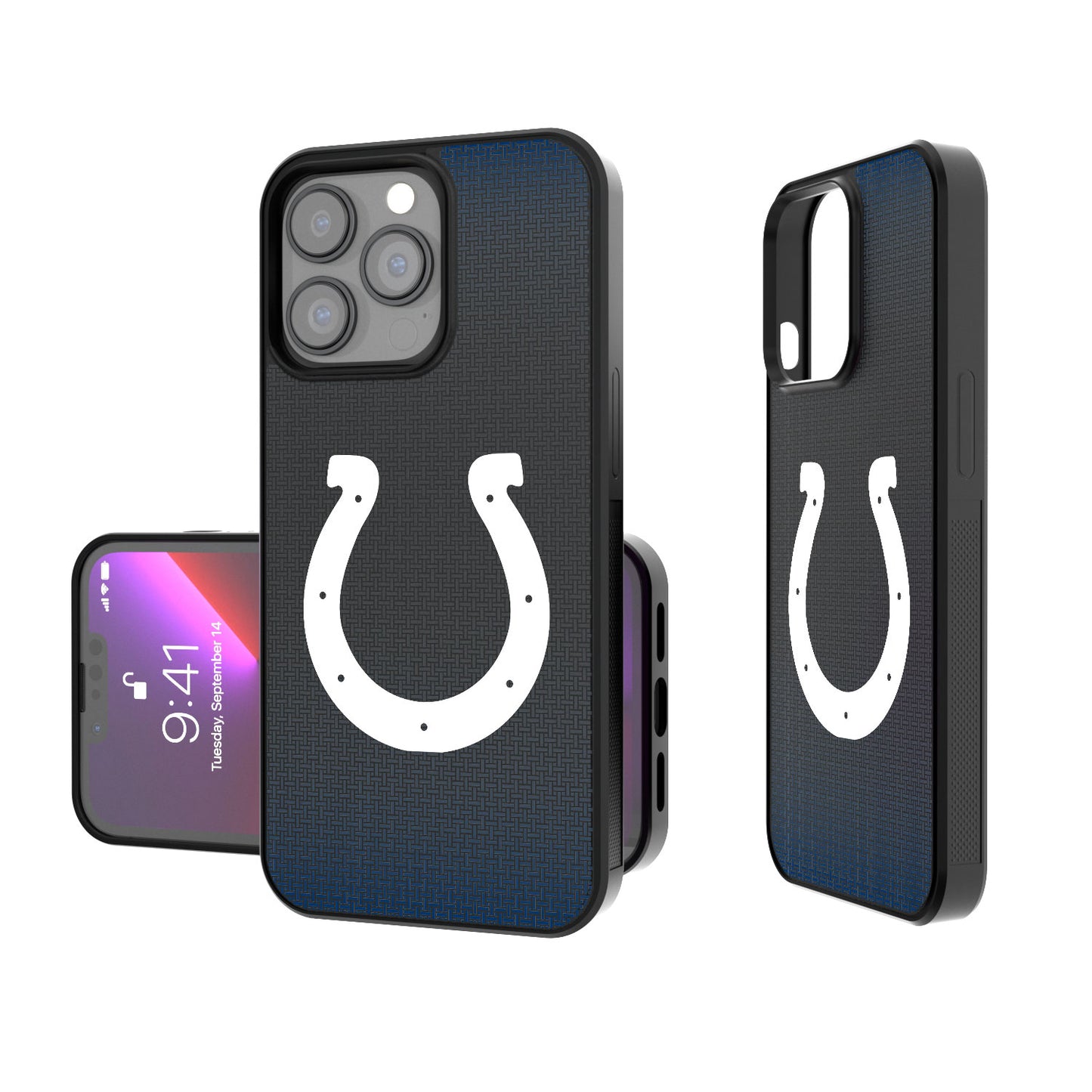 Indianapolis Colts Linen Logo iPhone Bump Case