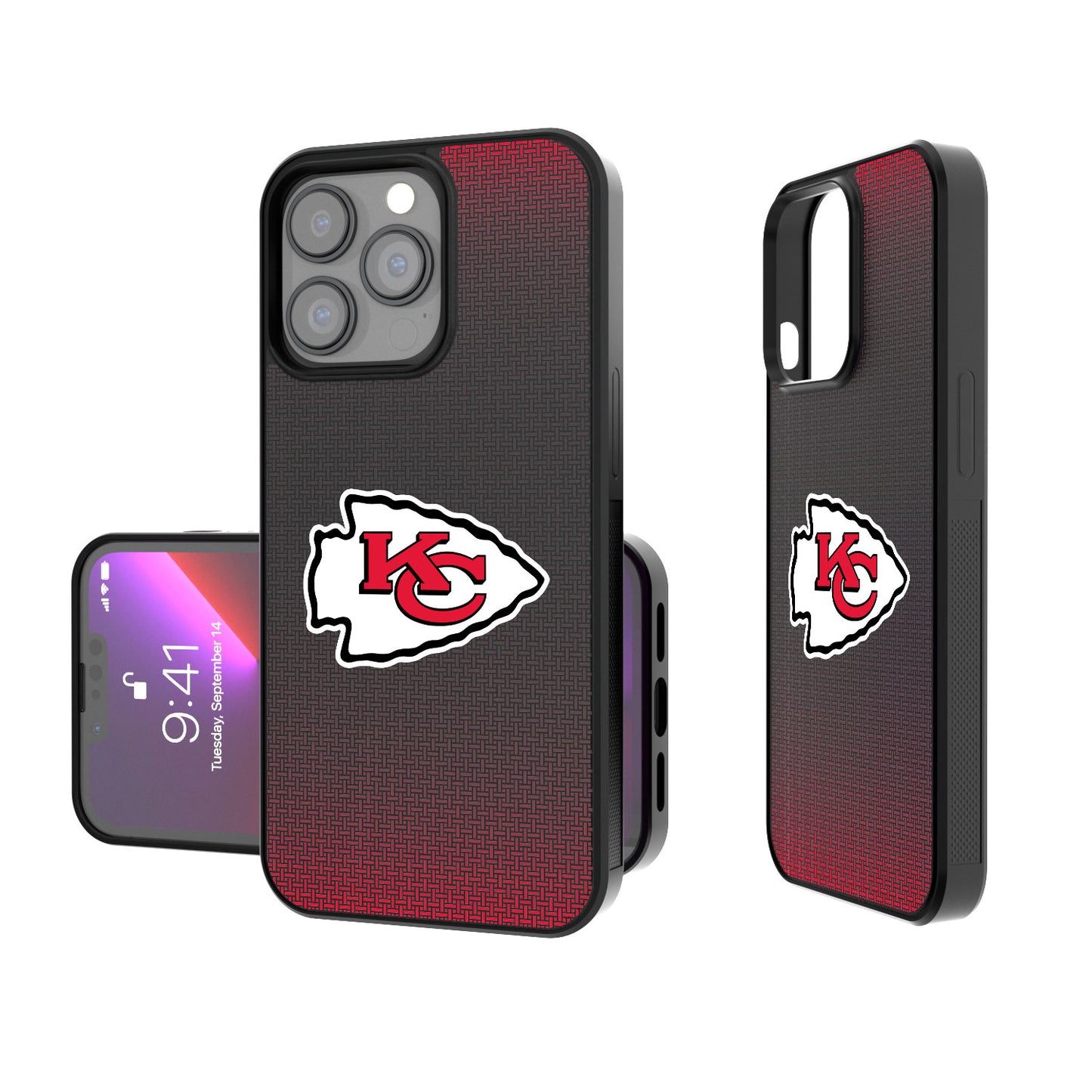 Kansas City Chiefs Linen Logo iPhone Bump Case