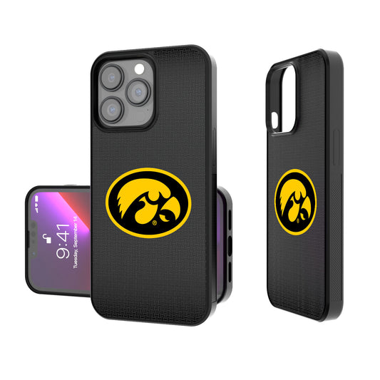 Iowa Hawkeyes Linen Logo iPhone Bump Case