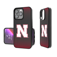Nebraska Huskers Linen Logo iPhone Bump Case