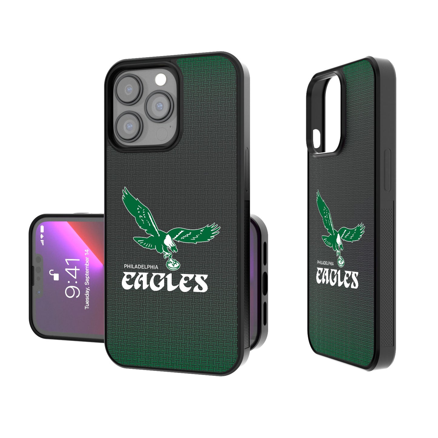 Philadelphia Eagles Linen Logo iPhone Bump Case