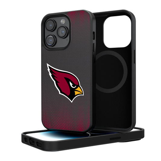 Arizona Cardinals Linen Logo iPhone Magnetic Bump Case